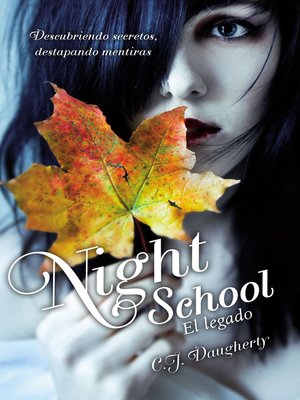 cover image of El legado (Night School 2)